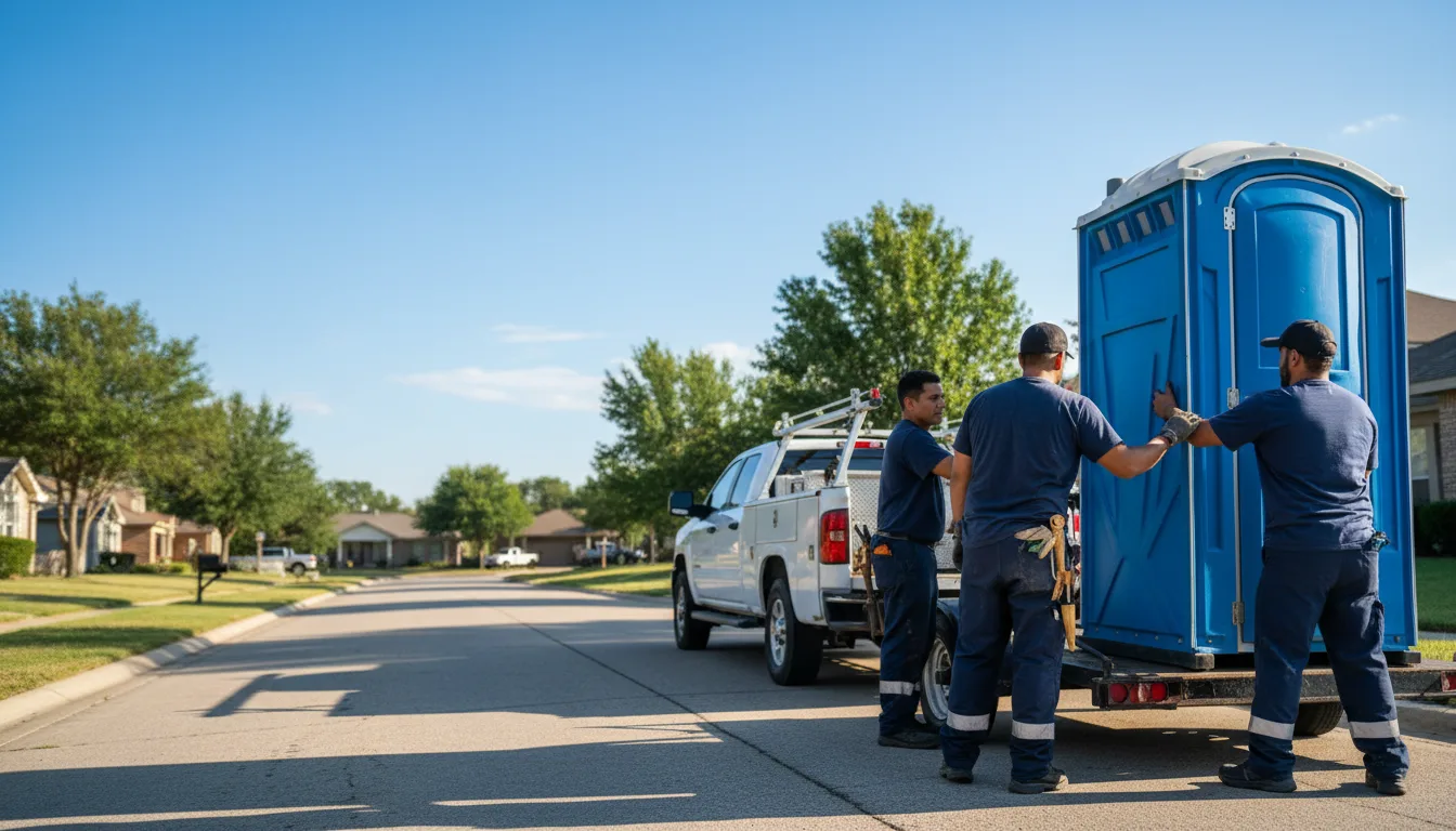 Portable Toilet Rental in Cedar Hill, TX near me